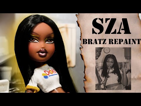 BRATZ REPAINTZ: SZA DOLL (BLIND INSPIRED LOOK)