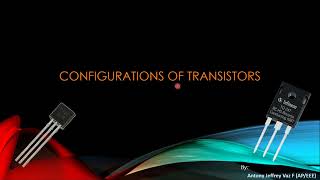 Configurations of Transistors