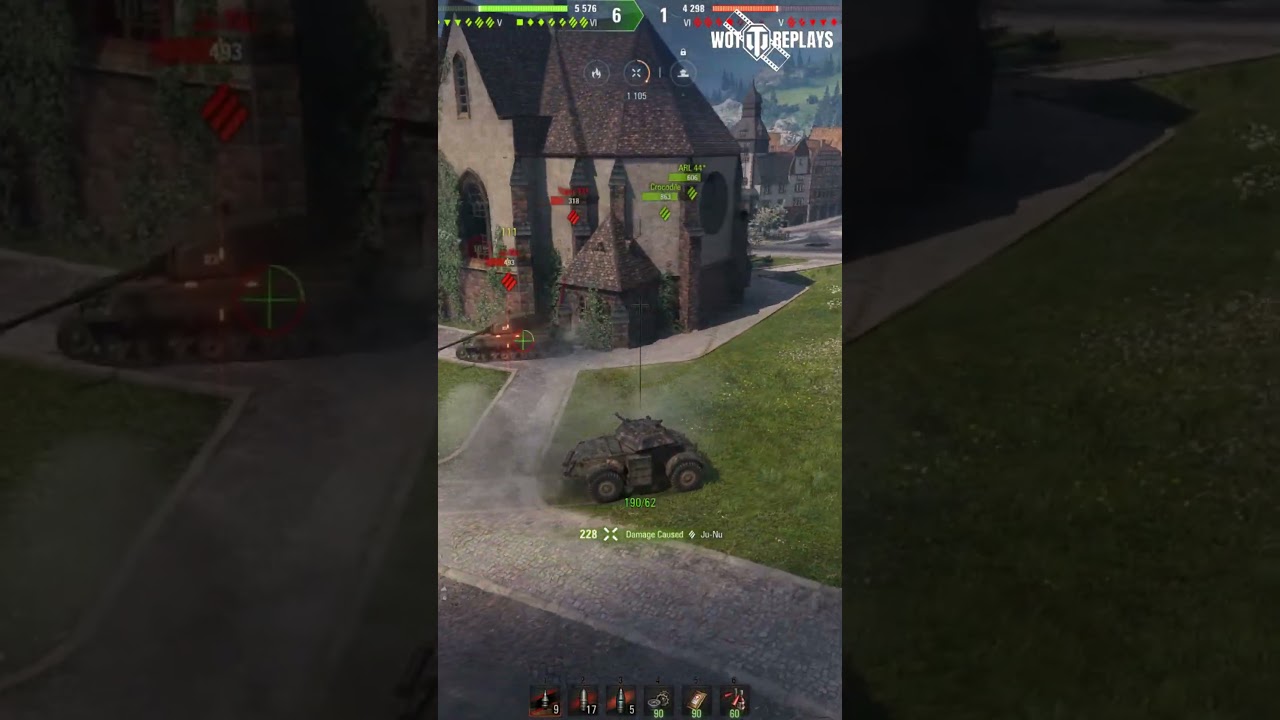 Staghound Mk. III vs Tiger 131 Blown-Up! № 372 