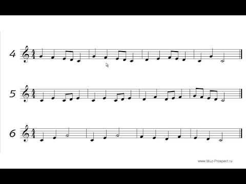 Самоучитель игры на пианино (фортепиано) - Урок 4. Читаем ноты.