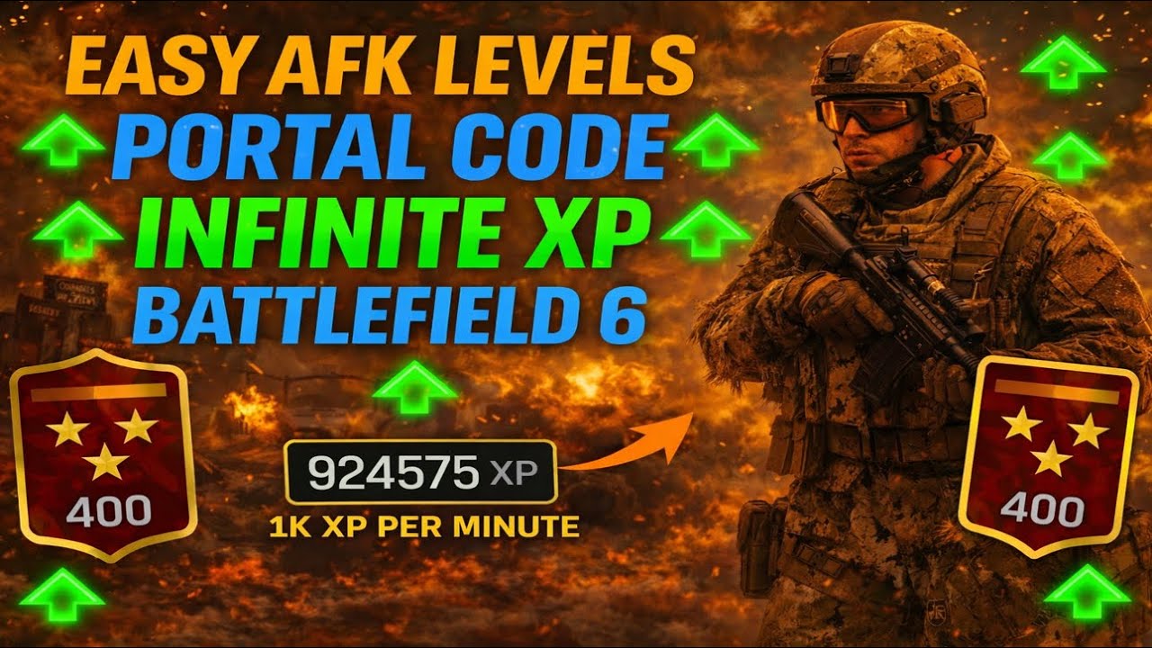 INFINITE XP FARM In Battlefield 6! (STILL WORKING AFTER PACTH)