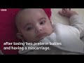 How one woman gave birth despite thinking she couldn't - BBC London