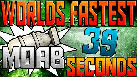MW3: Worlds Fastest Moab! (39 Seconds!) (Old record)