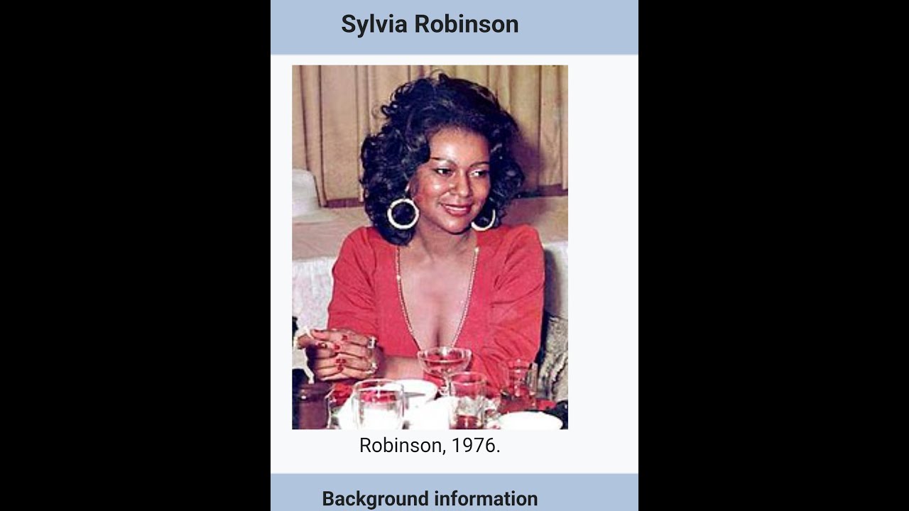 Sylvia Robinson Mother of Hip Hop Rap Genre