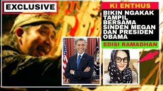 WAYANG KI ENTHUS BERSAMA SINDEN MEGAN DAN PRESIDEN OBAMA LUCU BANGET