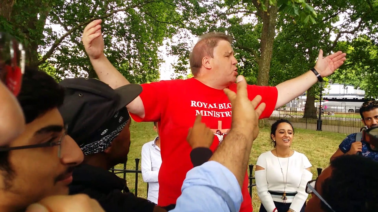 Man of God - Encourage Muslims - Speakers Corner Hyde Park London 16-7 ...