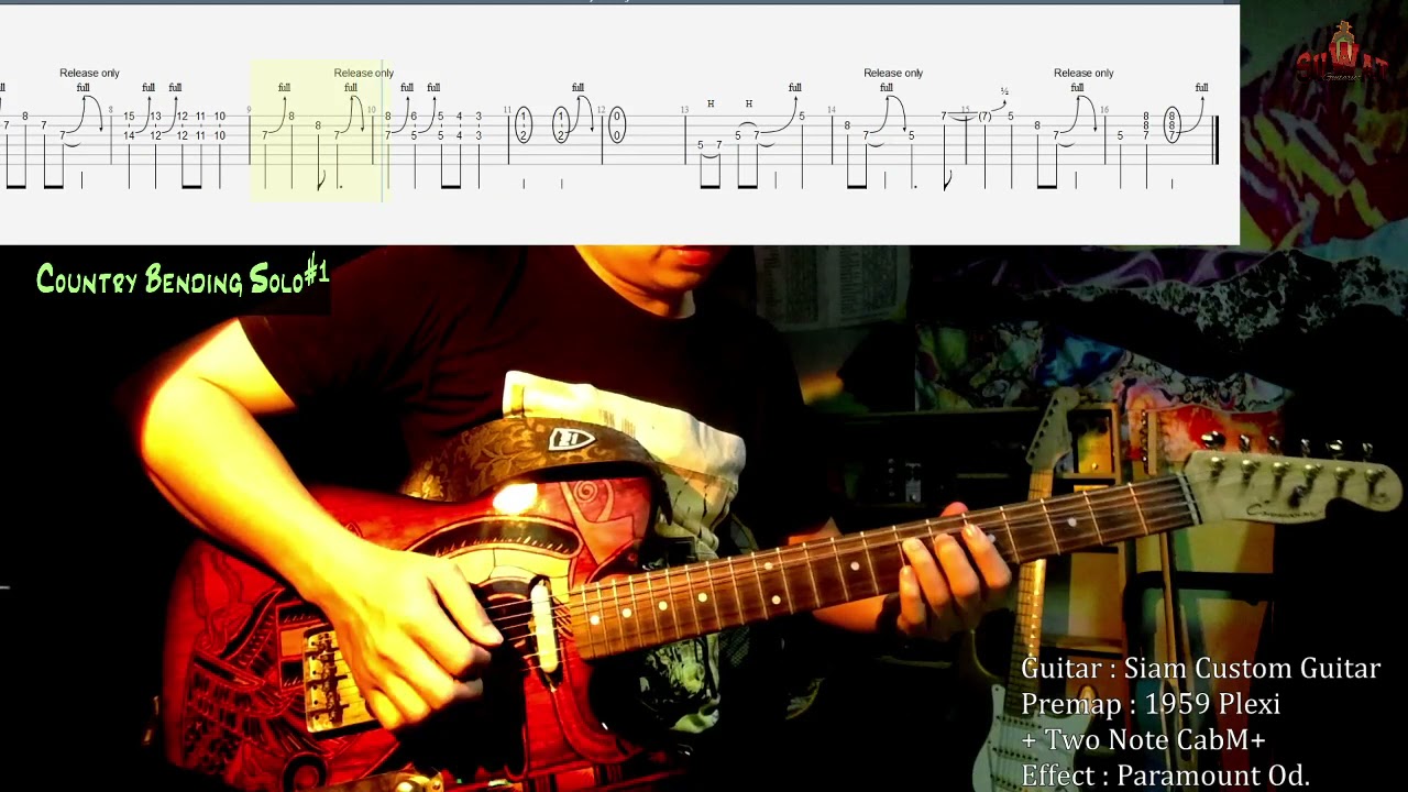 Arlen Roth - Country Bending Solo#1 + Tab - YouTube