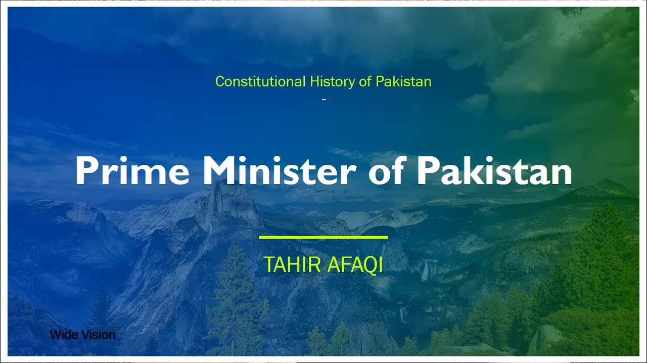 Powers and Functions of the Prime Minister in Constitution of Pakistan 1973 | Explained