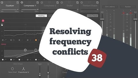 Resolving frequency conflicts