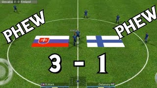 World Soccer Evo Elite / Sloviaka vs Finland ❤️🔥 / Full Match Highlights  #4 screenshot 2