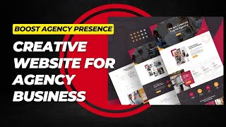 Creative Website for Agency Business |  Corporation, Marketing and Advertising Agency Theme | Blazin