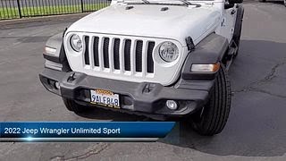 2022 Jeep Wrangler Unlimited Sport Antioch Pittsburg Brentwood Concord Walnut Creek