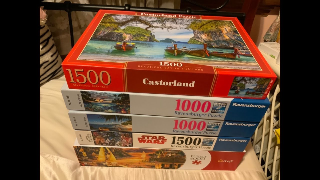 Ravensburger, Castorland and Trefl Puzzle Haul 15! YouTube