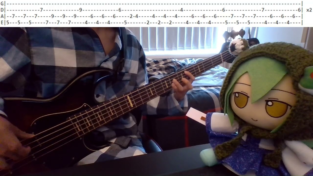 Faith is for the Transient People (Touhou Bass Cover + Tabs)
