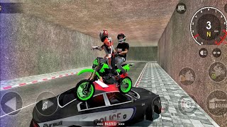 Xtreme Motorbike - 2 Dirt Police Motor Bike Impossible Police Raising US Stunt Bike Android Gampaly screenshot 2