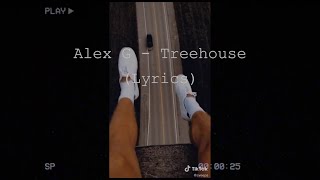 Alex G (Sandy) - Treehouse (TikTok Remix) (Lyrics) "Do Not Enter's written on the door way"
