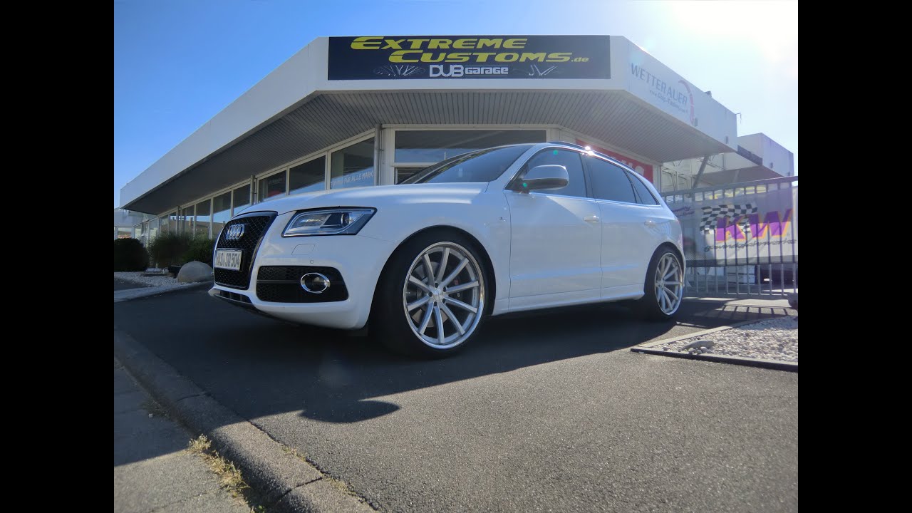 Aktiv Sound Audi Q5 SQ5 Maxhaust 22" VOSSEN Soundbooster Diesel KW