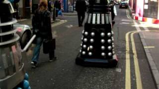 Daleks on the streets around Piccadilly London