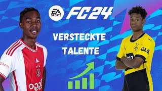 30 versteckte Talente mit mega Entwicklungspotenzial 😱⚽🔥 | EA Sports FC 24 Karrieremodus