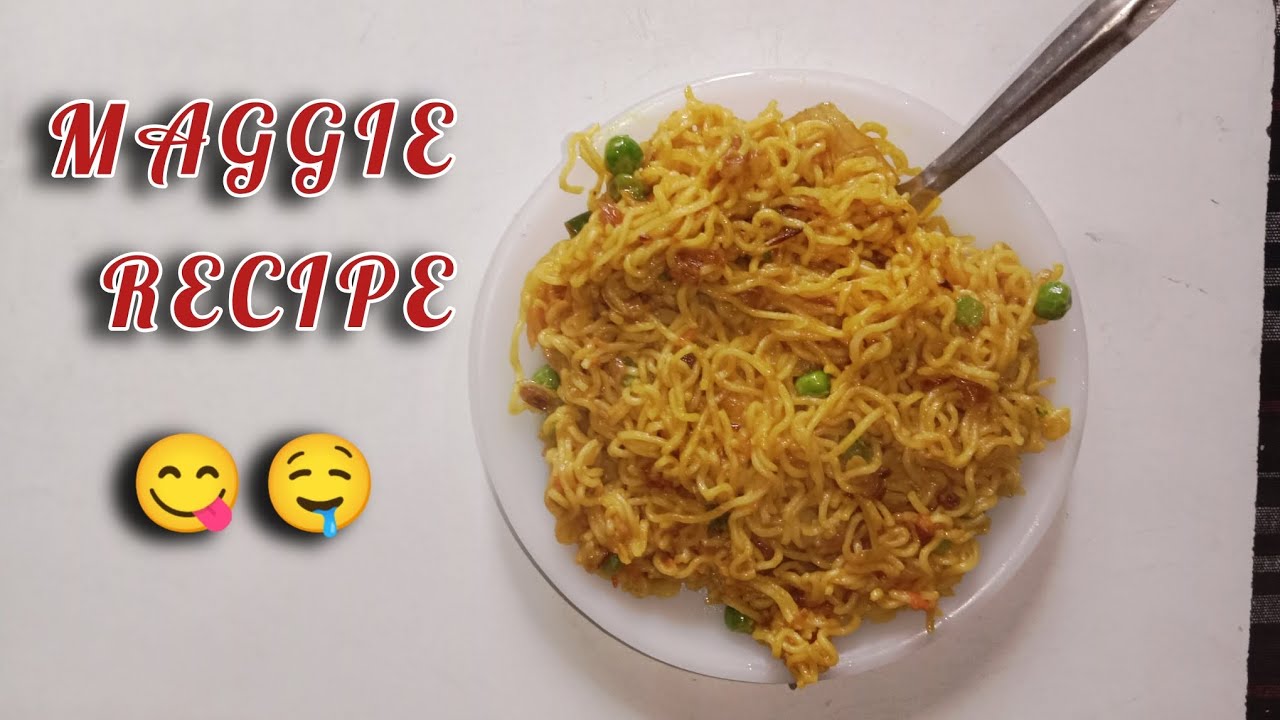 आओ स्वादिष्ट मैगी बनाएं 😋😋|| Tasty Maggie Recipe || 