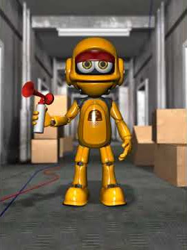 blablabla ik ben een bla-bot!toet toet'!