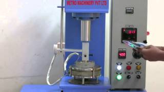 Paper Plate Machine (semi automatic ) in working condition