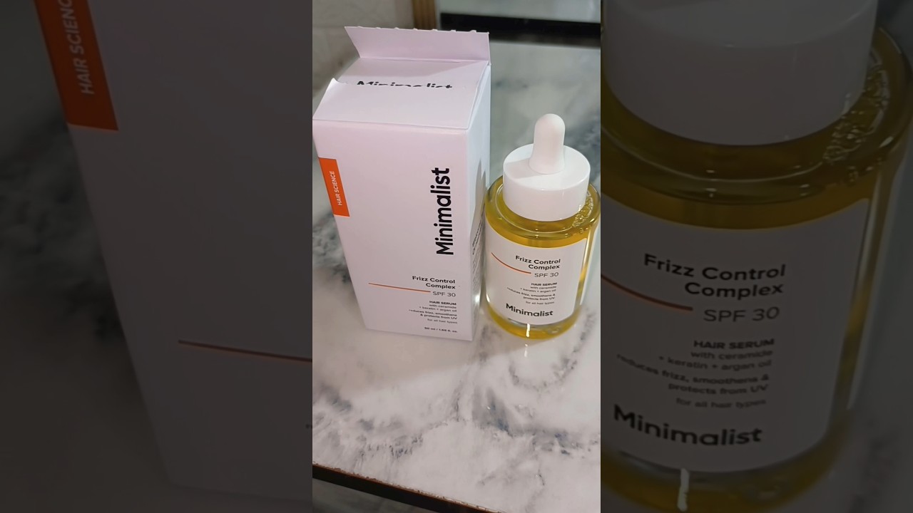 Minimalist Frizz Control complex Hair serum 