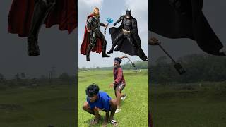 Thor Vs Batman Viral Emoji Action Video #shorts #thor #batman