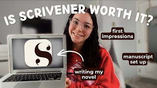 writing in scrivener👩🏻💻✍🏻 | first impressions, manuscript set up, and final thoughts