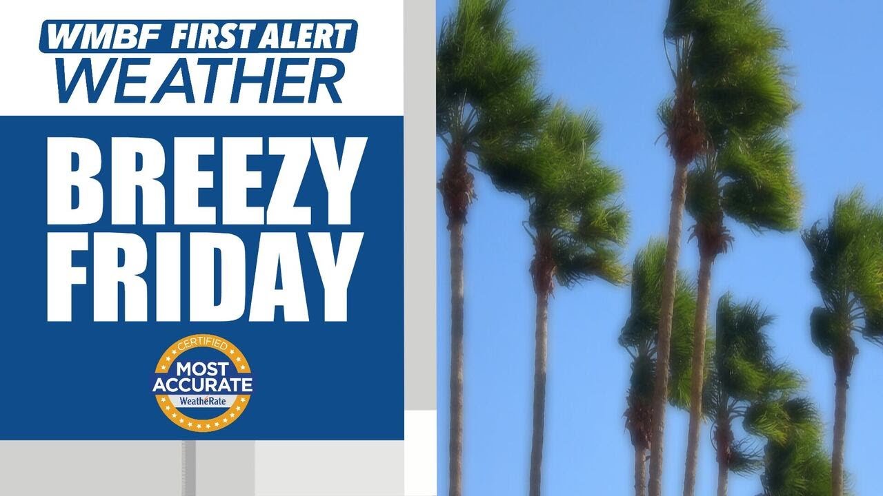FIRST ALERT: Windy Friday, pleasant weekend ahead - YouTube