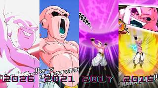 Evolution of Kid Buu Animations 2015-2026 DBZ Dokkan Battle