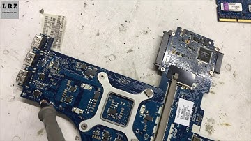 Hp 8440p power on but no display Solved LA-4902P.