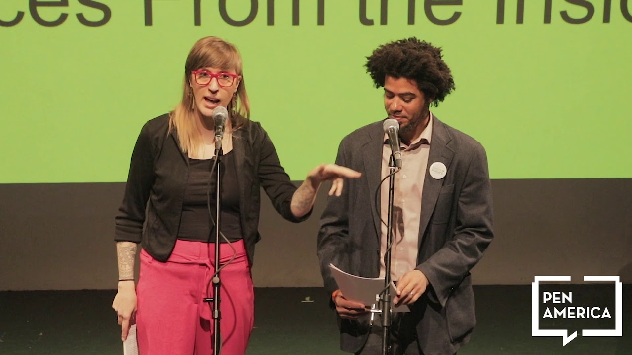 writing an article 2018 PEN World Voices Festival: Breakout: Voices from the Inside