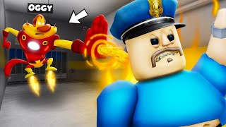 Roblox Oggy Become Super Hero To Defeat Barry In Barry Prison   @ROCKINDIANGAMER  #funny