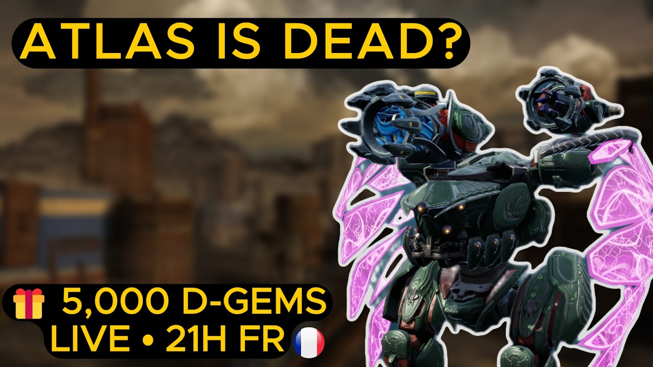 ATLAS Is Dead After Princeps? | 5,000 D-Gems Giveaway LIVE | War Robots