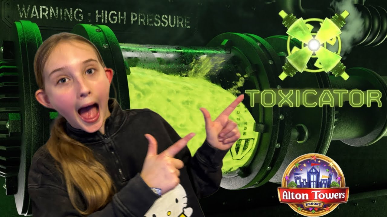 TOXICATOR Alton Towers NEW RIDE for 2025
