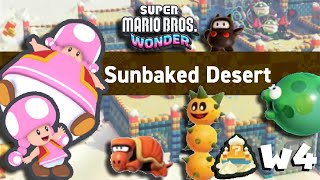 Toadettes Journey Through the Flower Kingdom - Super Mario Bros Wonder World 2 Sunbaked Desert
