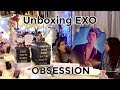 UNBOXING 엑소 EXO ‘OBSESSION’ album🎄 Распаковка с сюрпризом от EXO-L и Monbebe