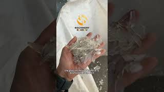 Sorting machine for photovoltaic glass crushed material