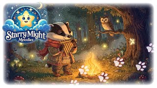 Pan Flute Harmonies of Baby Badger 🦡🌟 Soft, Soothing Baby & Kids Sleep Music screenshot 5