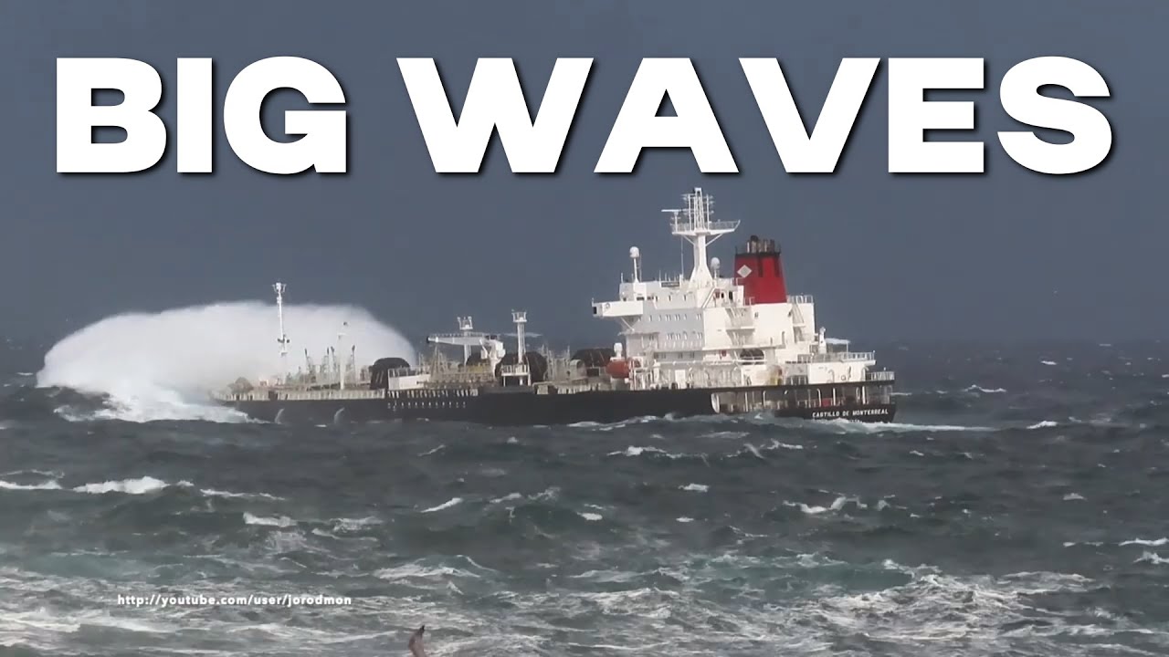 Laut Neraka A Coruna Hantam Kapal Tanker tak Berkutik #ship #ships #shipping