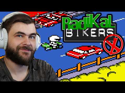 Takiej wersji tej gry nie znałem - Radikal Bikers (2023, Evercade)