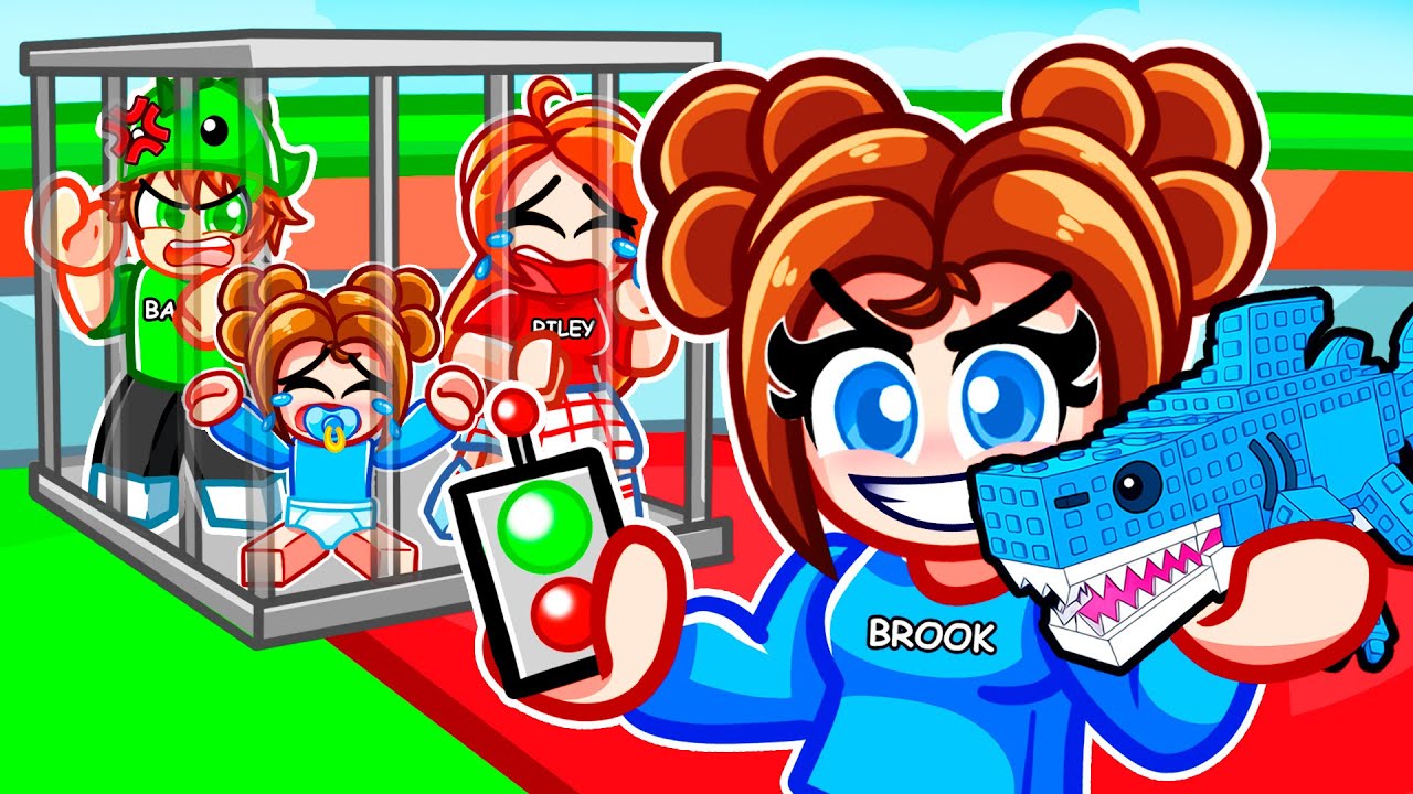 Using ADMIN PANEL To Troll My Sister In Steal A Brainrot!