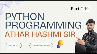Python 10 10. Functions in Python 🐍 #PythonProgramming #PythonBasics #atharhashmisir