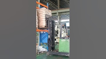 Operator Skills✅ High Reach Standup Forklift #shorts