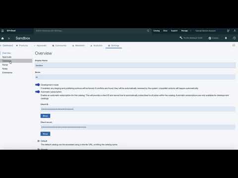 Note API end point on IBM API Connect