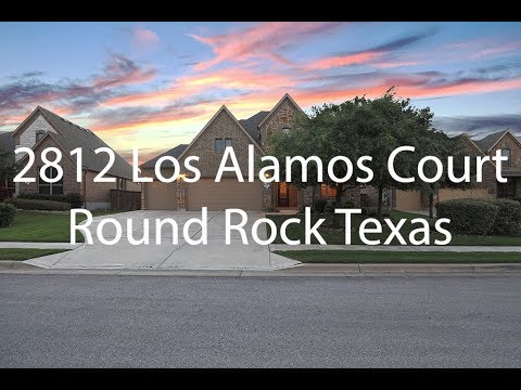 2812 Los Alamos Court, Round Rock, TX home video tour