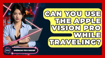 Can You Use The Apple Vision Pro While Traveling? - Emerging Tech Insider