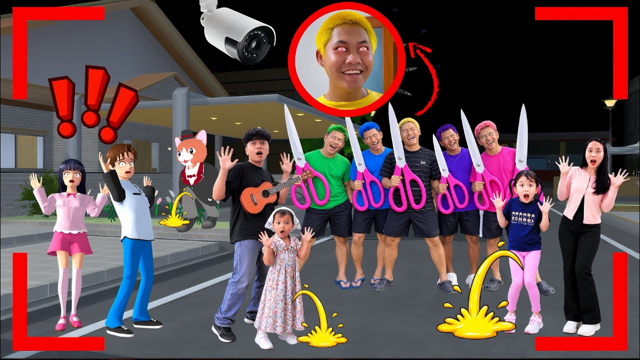 Yuta Mio Panik HANTU OMPED Sunat ALETHA MAMOY PERMISI KAKA KITA MAU NGAMEN😱|Sakura School Simulator 