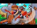 MECHA DISTORUS REX ESCAPE! (Minecraft)